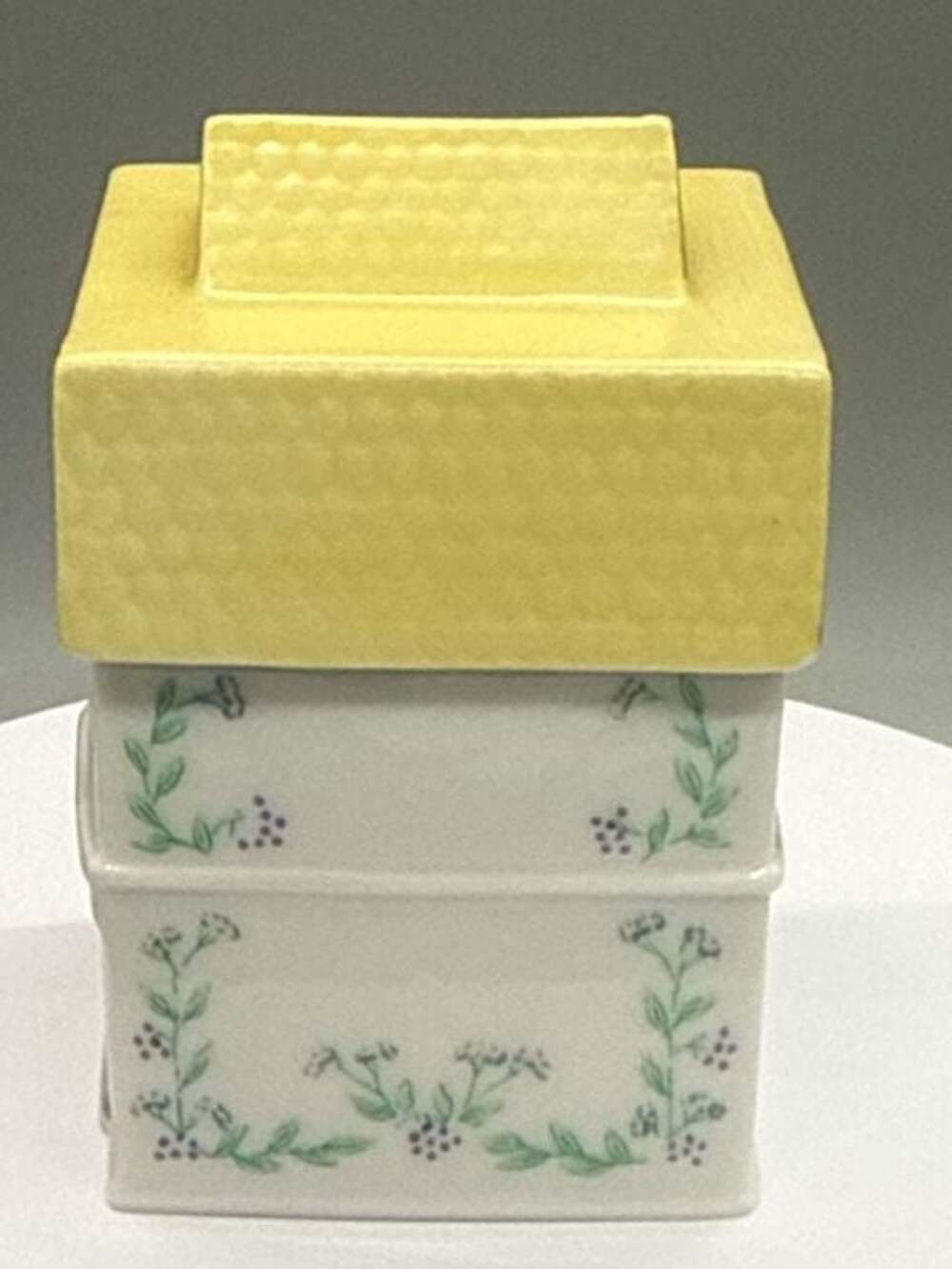 Lenox Spice Village 1989 Allspice House Jar w/ Lid Porcelain All Spice Vintage - Picture 12 of 16